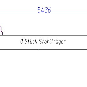 8 Stahlträger