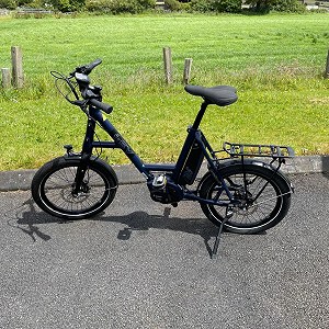 E-Bike mit Batterie