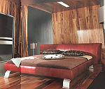 Bett 160×200 mit Matratzen und Lattenrost
