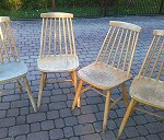 4 drewniane krzesla