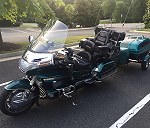 Goldwing and small trailer
