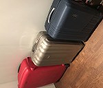 3 x 60 L suitcases