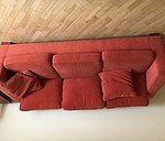 Sofa długość 2,30 m; fotel;  szafka wysokości 60cm, szer 50cm długość 50cm; stolik kawowy