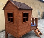 domek drewniany dla dziecka