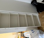 Bookcase x 1, Shoe cabinet x 1, Chest of drawers medium x 1
