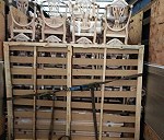 Frame of the wooden chairs x 450, Küchenstuhl x 1