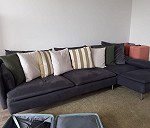 Couch x 1, Doppelbett mit Matratze x 1, Umzugskarton mittelgross x 5